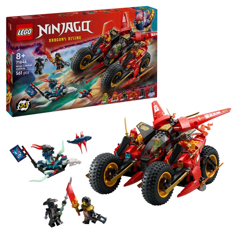 71844 LEGO 71844 NINJAGO Ninja-Actionflitzer