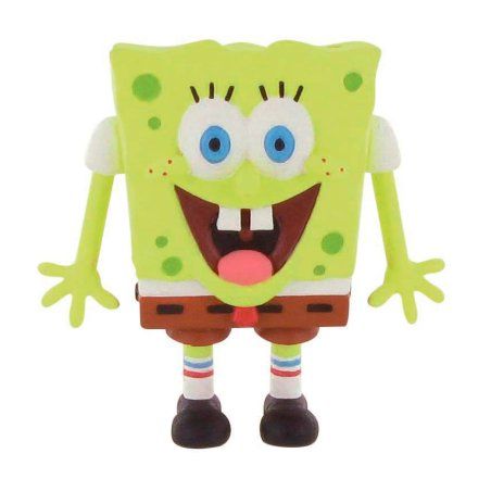 Bob l'éponge Mini Figurine Bob l'éponge 7 cm