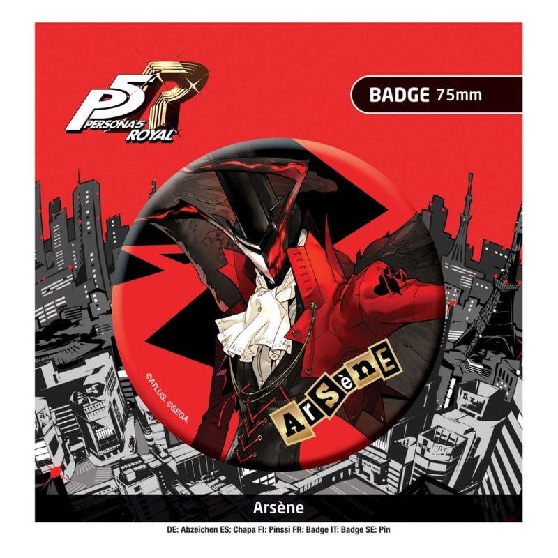Persona 5 Royal pin Arséne