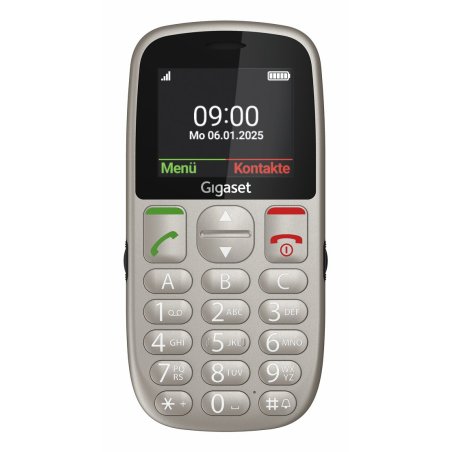 Gigaset GL395 5,59 cm (2.2") 90 g Gris Téléphone pour seniors