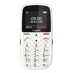 Gigaset GL395 5,59 cm (2.2") 90 g Blanc Téléphone pour seniors