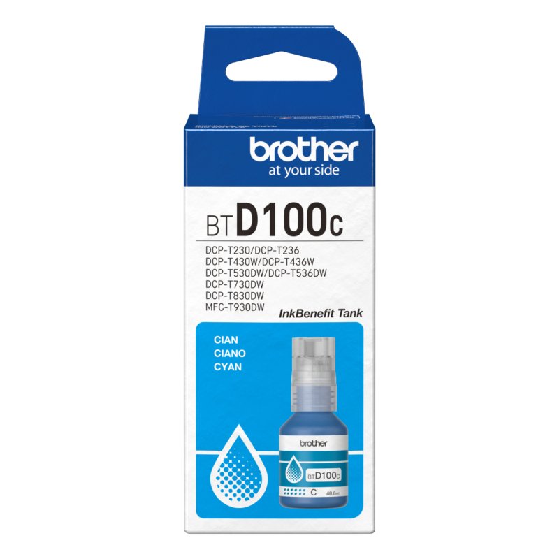 Brother BTD100C recharge d'encre pour imprimante Original