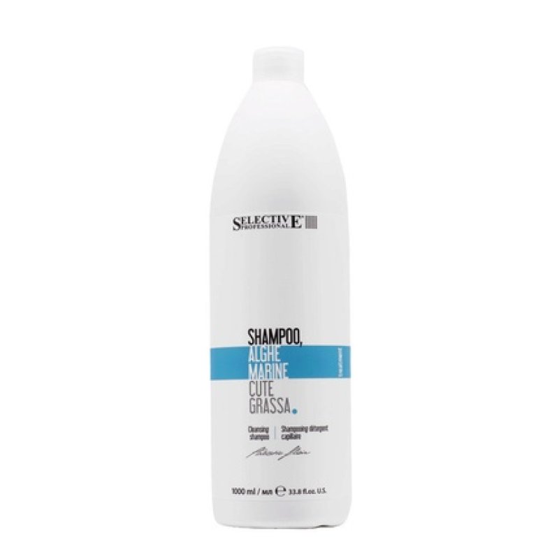 Selective Professional Artistic Flair Shampoo Alghe Marine 1000ml - Sebum-Regulating Shampoo