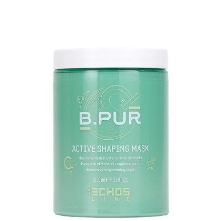 Echosline B. Pur Active Shaping Remineralising Hair Mask with Shea Butter and White Clay 1000ml 33.8 fl.oz.