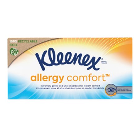 Kleenex Allergy Comfort Paper Tissues 56 Tissues
