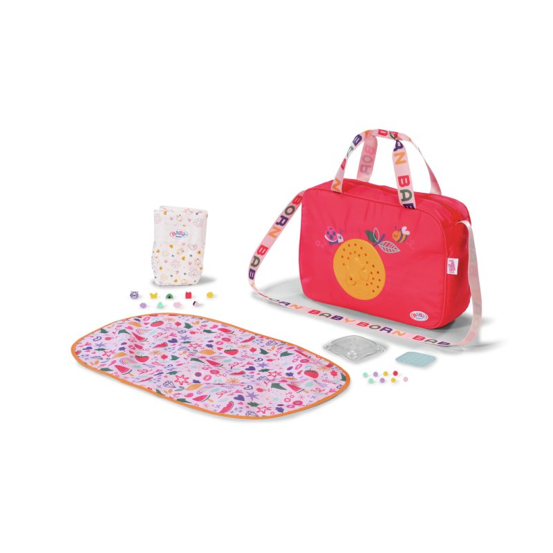 BABY born® Pinplay Wickeltasche