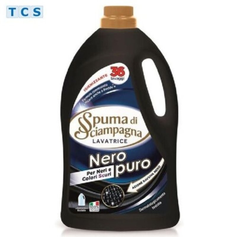 SPUMA DI SCIAMPAGNA Lavatrice Nero Puro Liquid Detergent 36 Washes 1.62L
