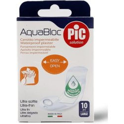 Pic Aquabloc Antibacterial Band-Aids 25x72mm