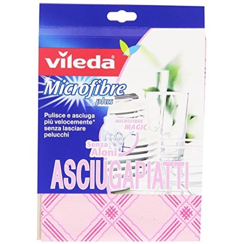 Vileda Microfibre Plus Towels 55 x 40cm