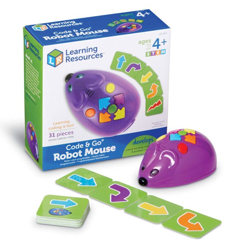 Learning Resources - Code & Go® Robot Mouse - (LSP2841-SCA)