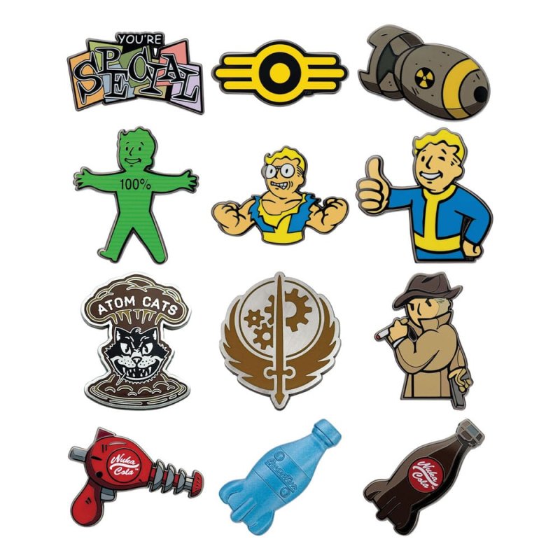 Fallout présentoir Pin's Mystery Pin Badge Volume 2 (12)