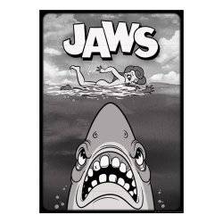 Jaws lithographie Limited Edition 42 x 30 cm