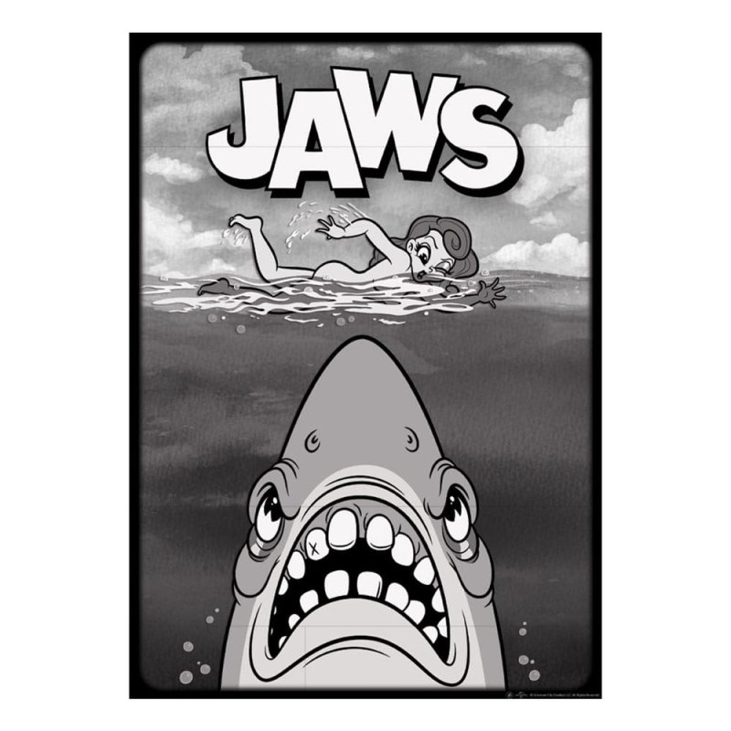 Jaws lithographie Limited Edition 42 x 30 cm