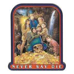 Les Goonies pin 40th Anniversary Never Say Die