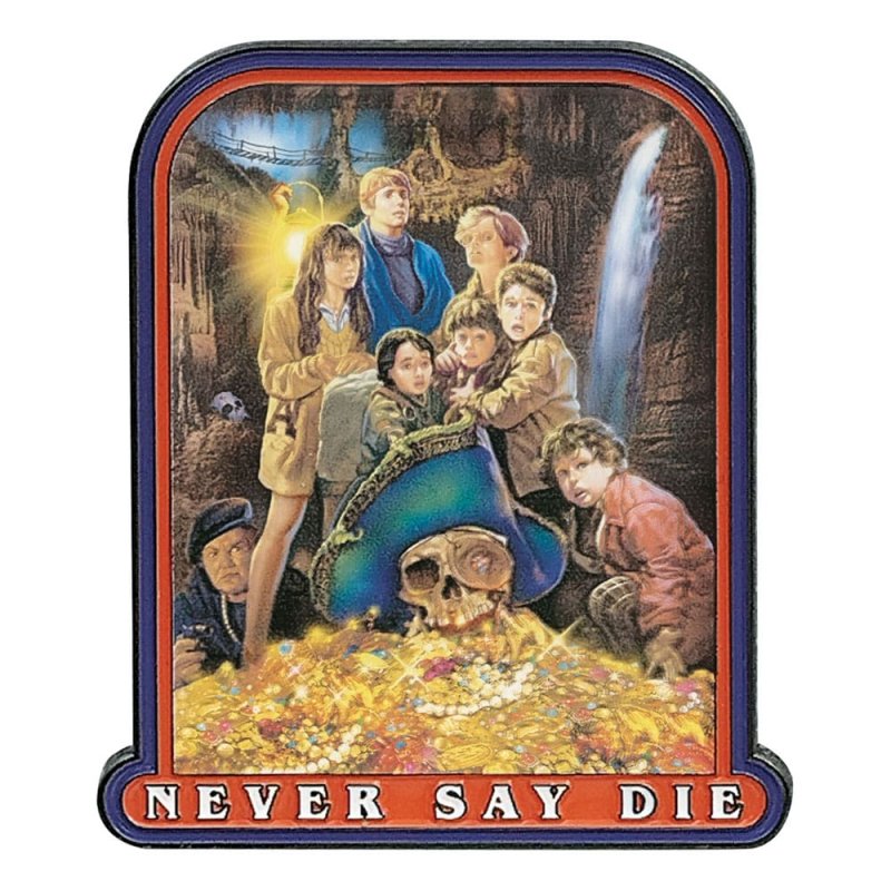 Les Goonies pin 40th Anniversary Never Say Die