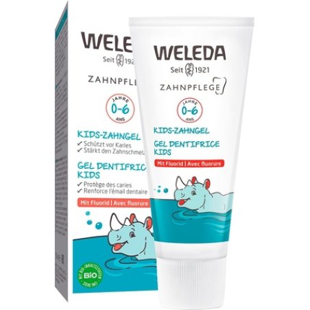 Weleda Bio Kids Toothpaste with Fluoride - Natural Toothpaste for Babies and Children