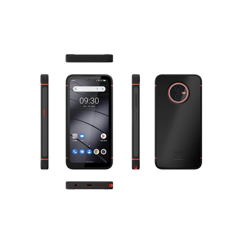 Gigaset GX4 PRO 15,5 cm (6.1") Double SIM Android 12 4G USB Type-C 6 Go 128 Go 5000 mAh Noir