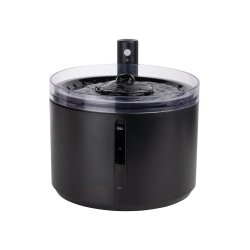 District 70 - FLOW Wireless waterFountaine, black 2,2liter - Motion sensor activated