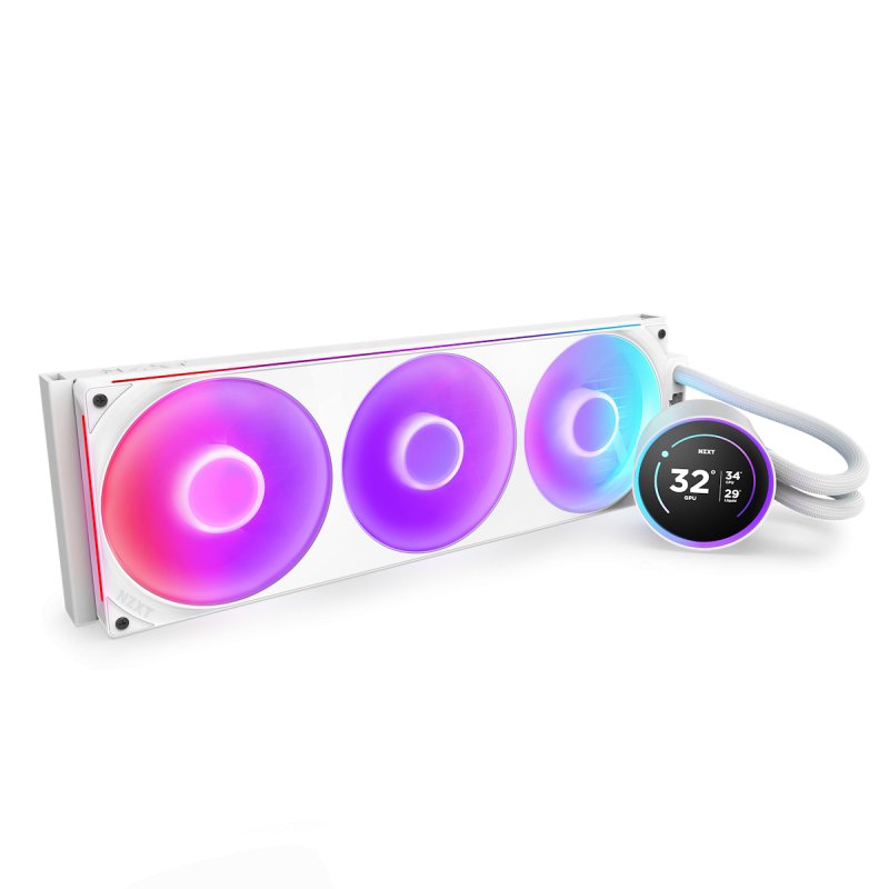 Kraken Elite 420 RGB 420 mm (weiß)