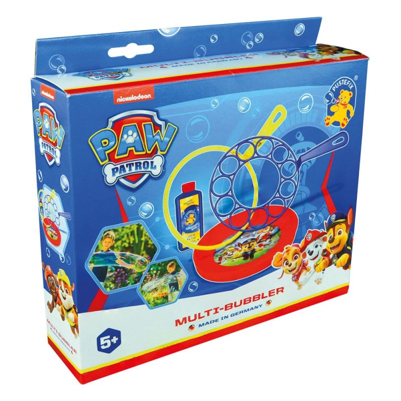PAW Patrol : La Pat' Patrouille Pustefix bulles de savon Multi-Bubbler Assortiment (5)