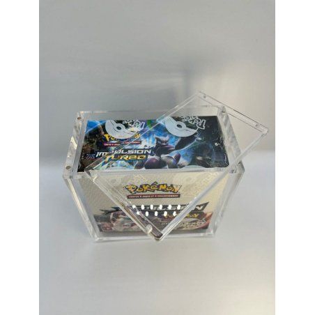 Evoretro présentoir vitrine acrylique pour Booster Boxes / Elite Trainer Boxes Ver. 2 Magnetic