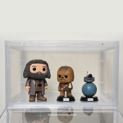 Evoretro présentoir vitrine acrylique pour Shoes / Figures Stackable