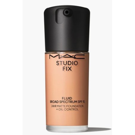MAC Studio Fix Fluid SPF 15 24HR Matte Foundation with Oil Control NW20 Beige