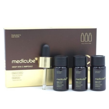 Medicube Deep Vita C Ampoule 2.0 10g - Pack of 3 Bottles