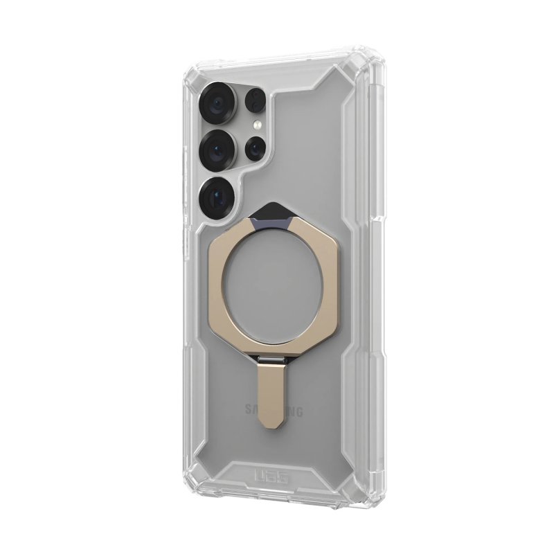 Urban Armor Gear Plasma XTE mobile phone case 17.3 cm (6.8") Cover Titanium, Transparent