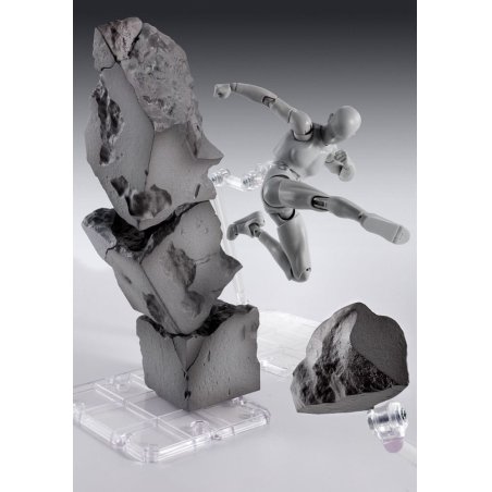 Tamashii Effect accessoire pour figurine Concrete Crash for S.H.Figuarts