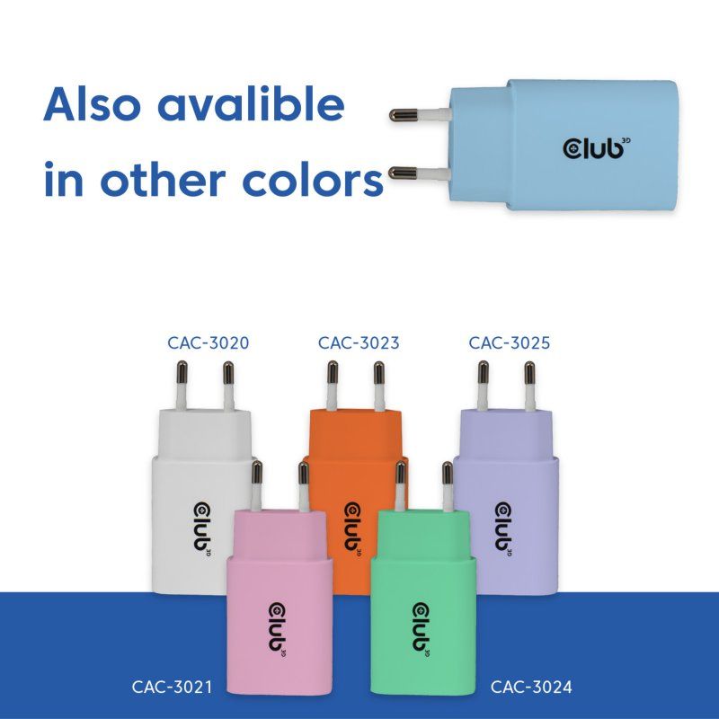 CLUB3D CAC-3022 unité d'alimentation d'énergie 30 W