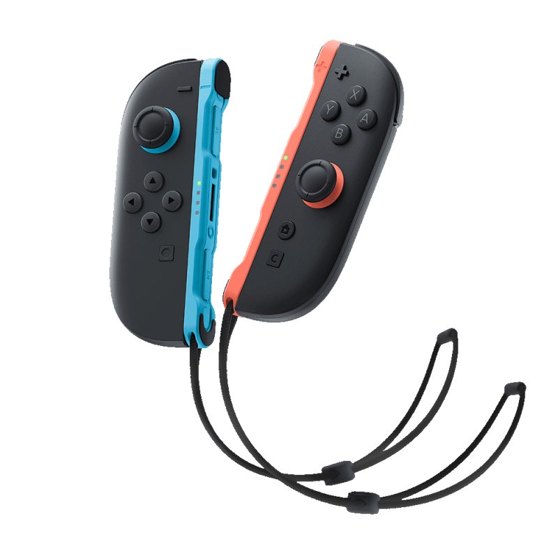Paire de manettes Joy-Con 2 bleu clair/rouge clair