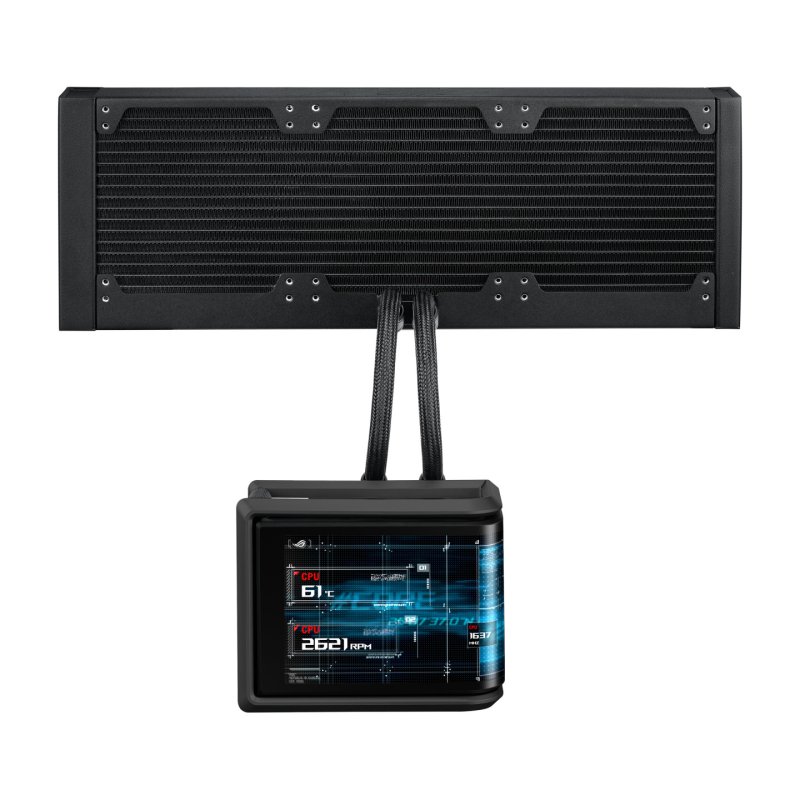 ASUS ROG Ryuo IV SLC 360 ARGB Processeur Refroidisseur de liquide tout-en-un 12 cm Noir