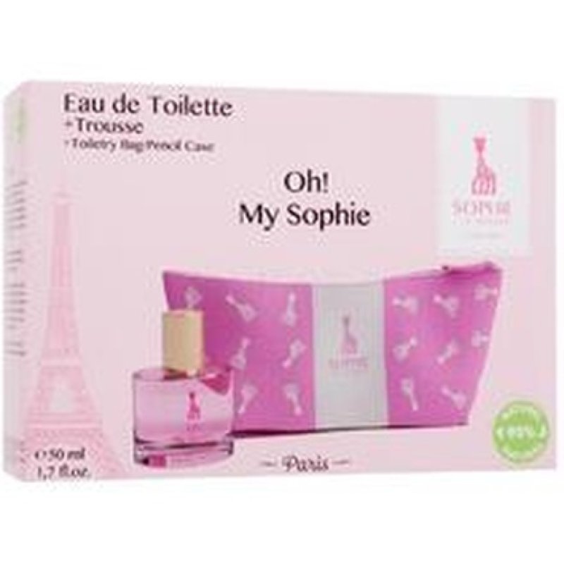 Sophie La Girafe Oh My Sophie Edt 50ml Gift Set With Cosmetic Pouch