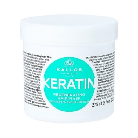 Kallos KJMN Keratin Hair Mask for Dry Hair 275ml
