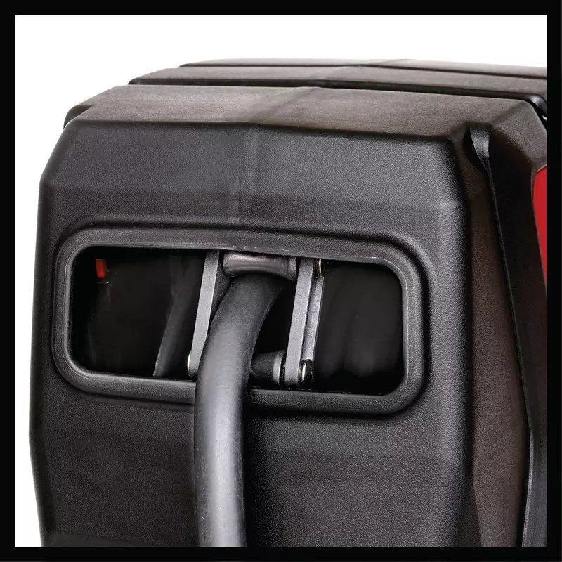Automatische Druckluft-Schlauchtrommel TC-PH 150 (schwarz/rot, 15 Meter Druckluftschlauch 1,5 Meter Anschluss)