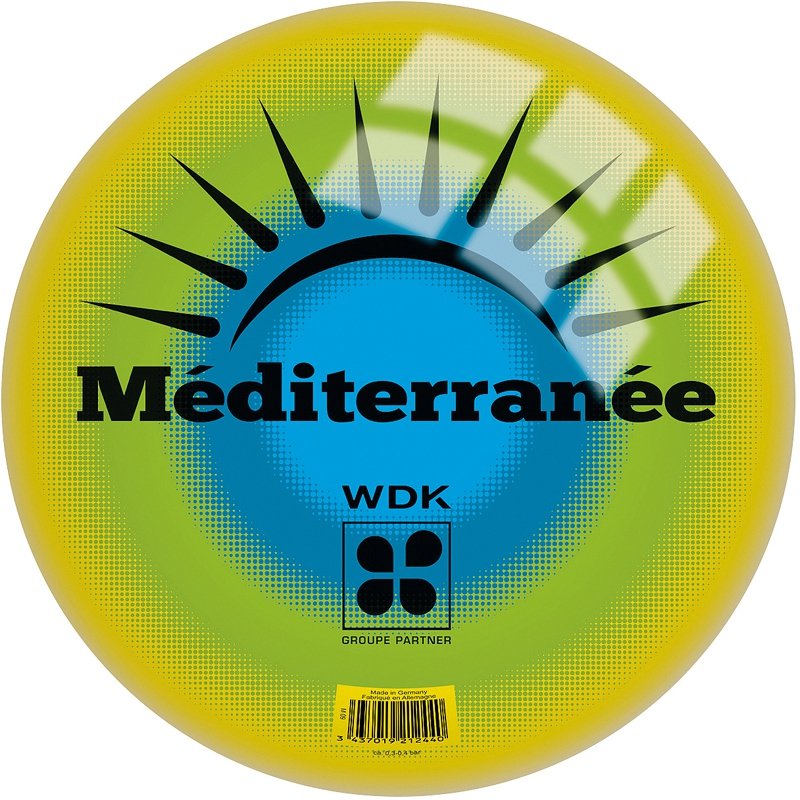 BALL RAINBOW 13CM MEDIT ASS2