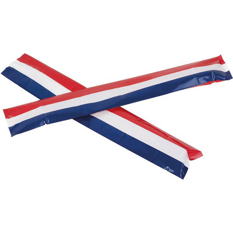 2 BATONS GONFLABLES TRICOLORES