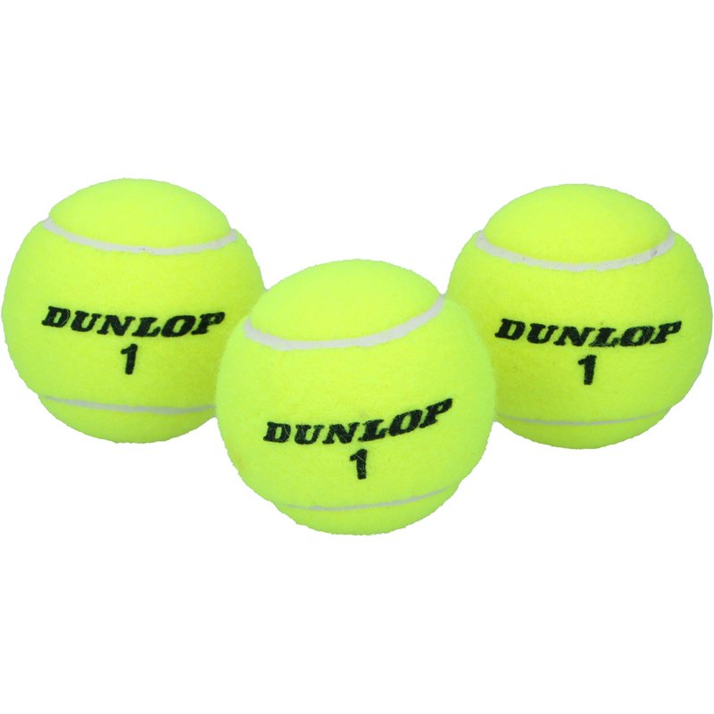 3 balles d8cm tennis dunlop