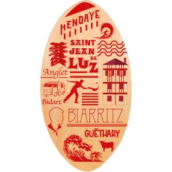 SKIMBOARD BOIS 89CM BASQUE