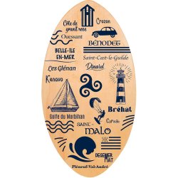 SKIMBOARD BOIS 89CM BRETAG