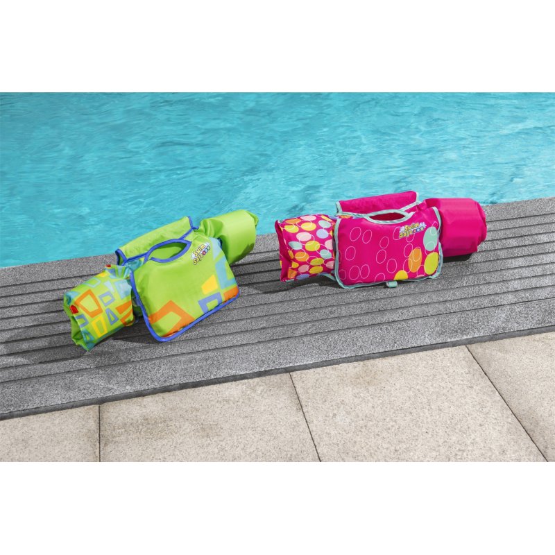 Bestway Swim Safe ABC AquaStar Fabric Kids Swim Pal