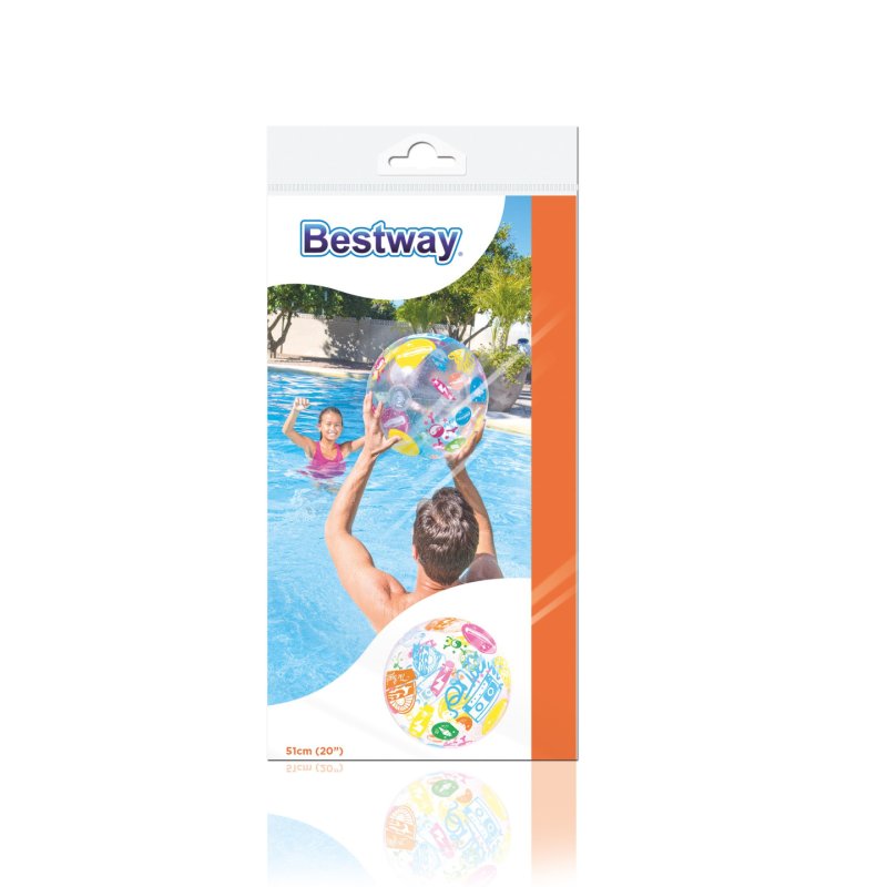 Bestway BALLON DE PLAGE FANTAISIE 51cm