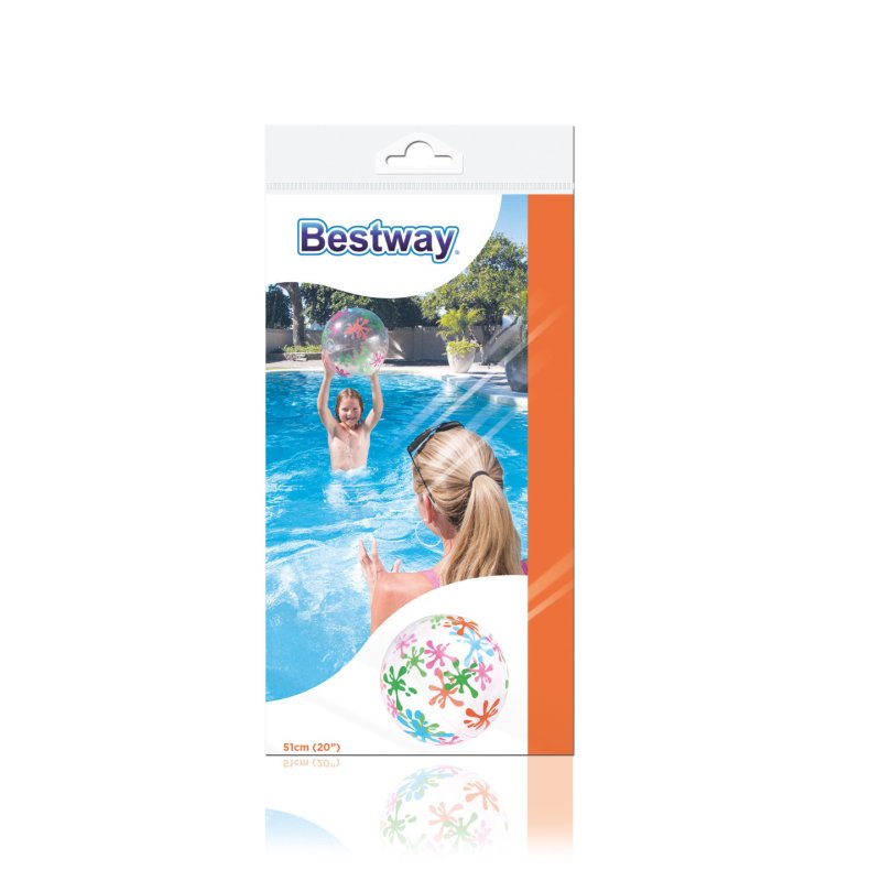 Bestway Inflatable Designer Beach Ball 51cm