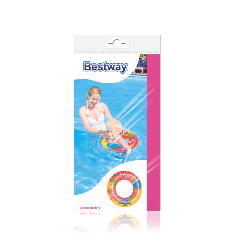 Bestway Bouée gonflable AVENTURES EN MER dia 51cm
