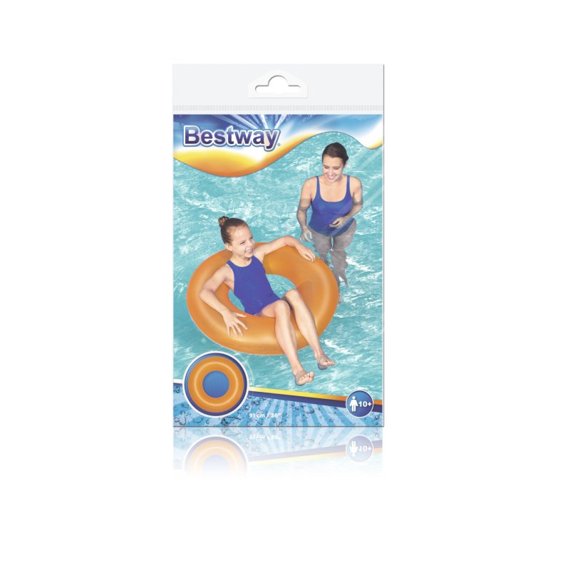 Bestway Inflatable Forsted Neon Swim Ring Φ91cm