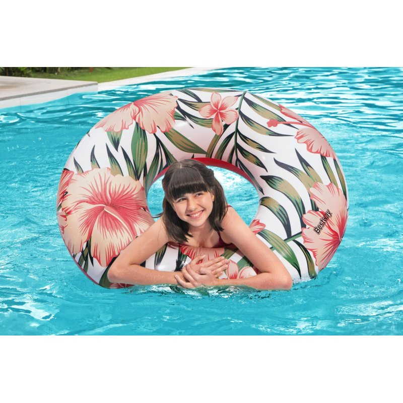 bouee ronde 119cm palmier ass2