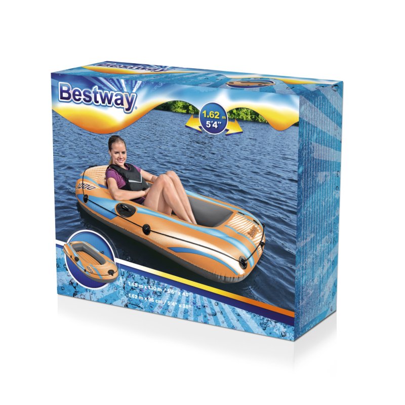 Bestway Bateau gonflable Kondor Elite 1000 1,62 m