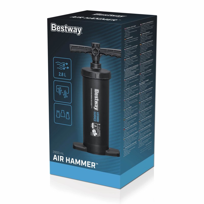 Bestway Air Hammer 2800 ML Manual Hand Air Pump
