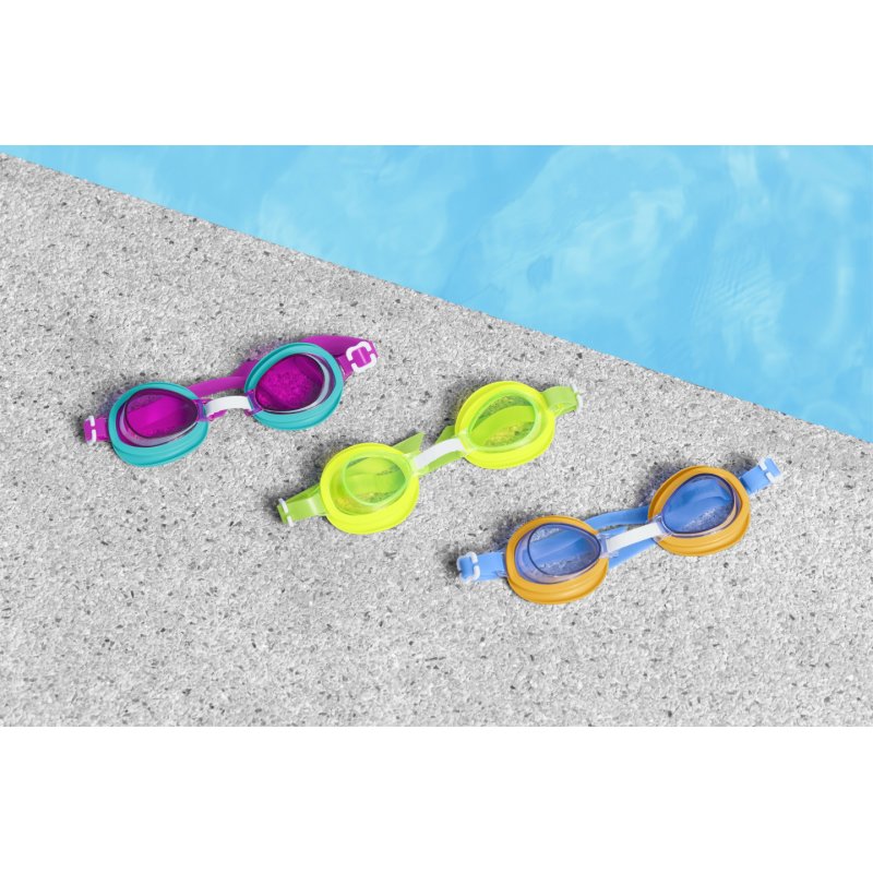 Bestway Lunettes de natation Aqua Burst Essential Enfants 3 ans et plus